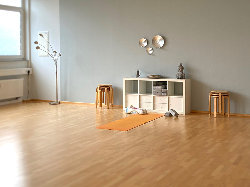 Yoga-Kursraum in Mainz-Kostheim